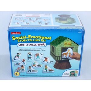 Lakeshore Social Emotional Storytelling Kit Strictly No Elephants Ages 3+